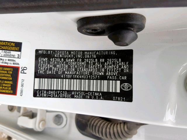 4T1BF1FK4HU312571