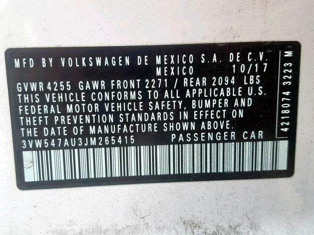 3VW547AU3JM265415