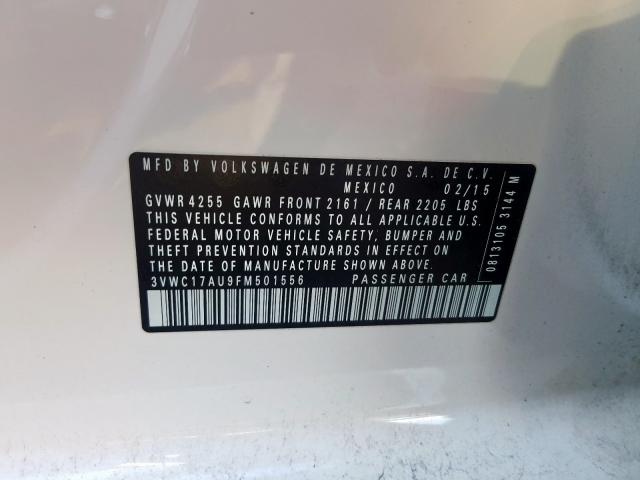 3VWC17AU9FM501556