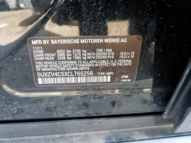 5UXZV4C5XCL765256