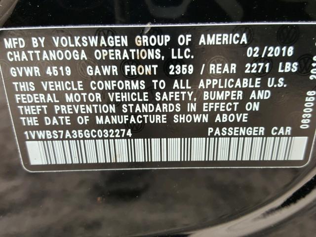 1VWBS7A35GC032274