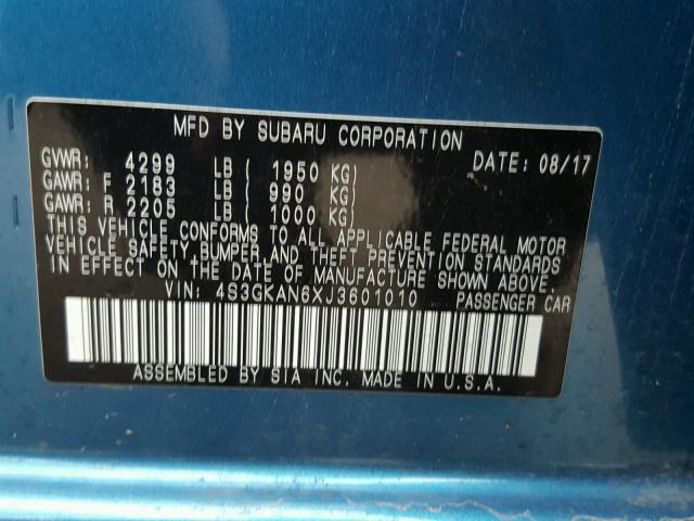 4S3GKAN6XJ3601010