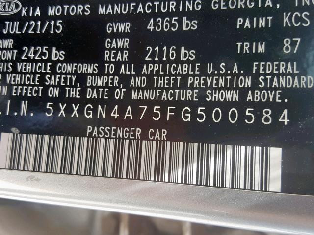 5XXGN4A75FG******