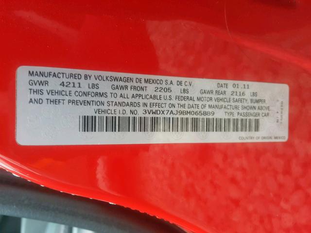 3VWDX7AJ9BM065889